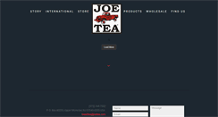 Desktop Screenshot of joetea.com