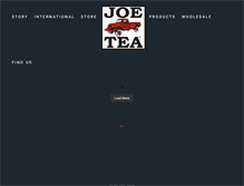 Tablet Screenshot of joetea.com